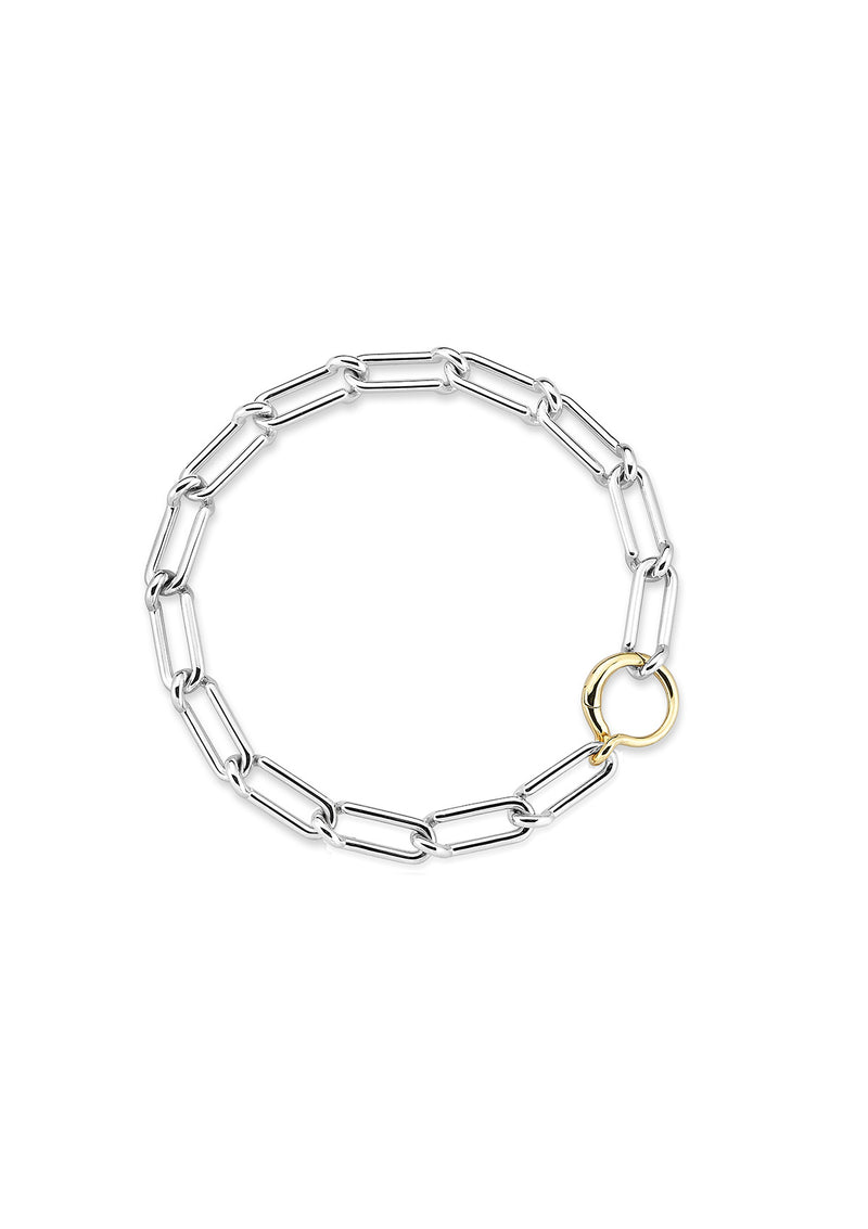 Entity Bracelet 18K Gold & Silver