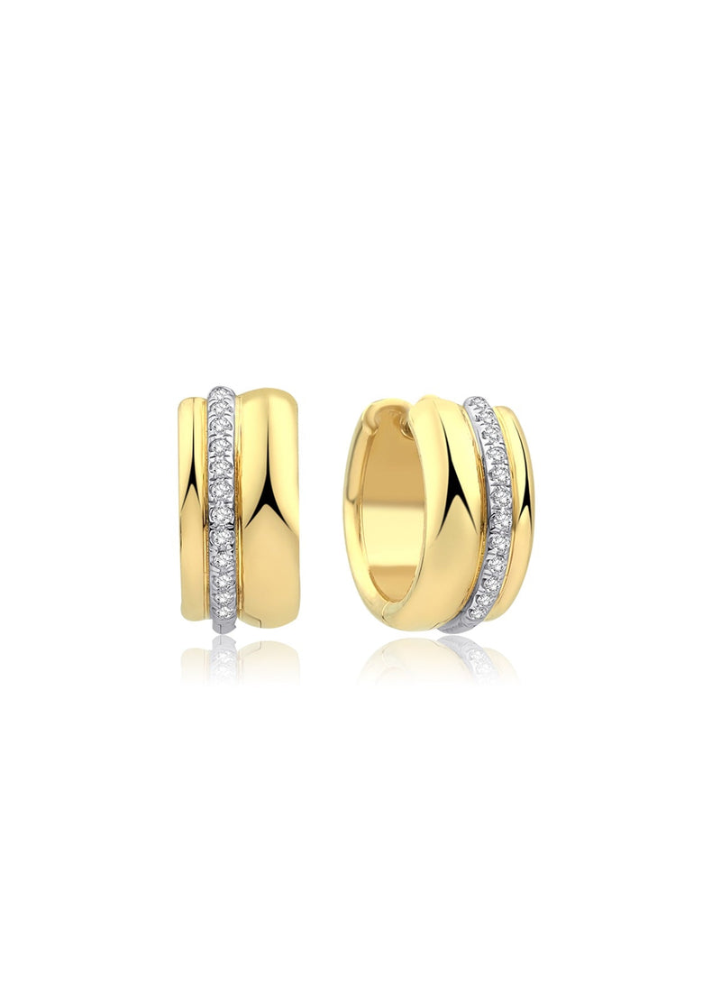 Kai Earrings 18K Gold & Diamonds