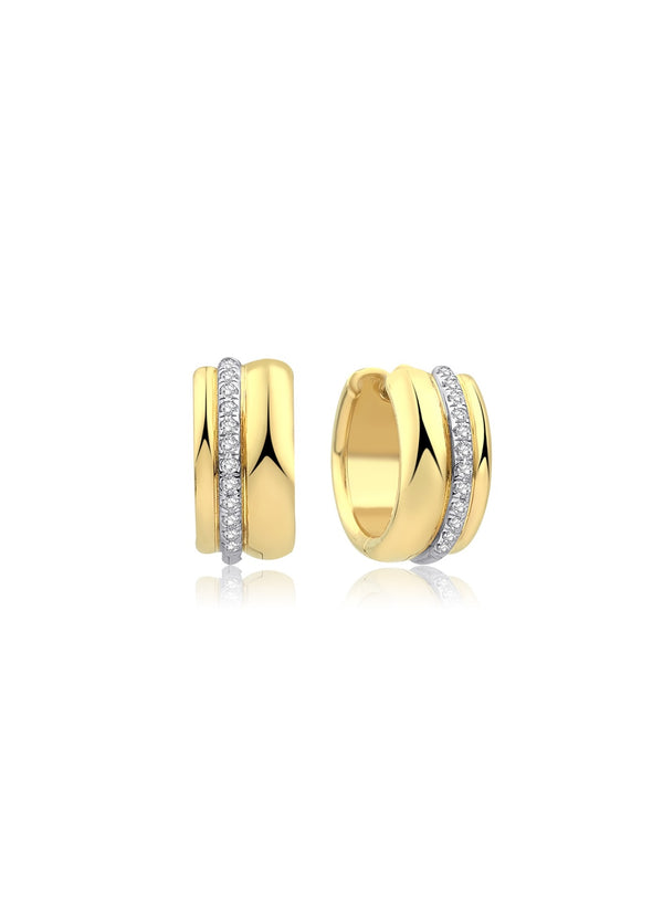 Kai Earrings 18K Gold & Diamonds