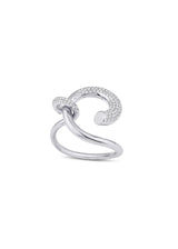 Radiant Ring 18K White Gold & Diamonds