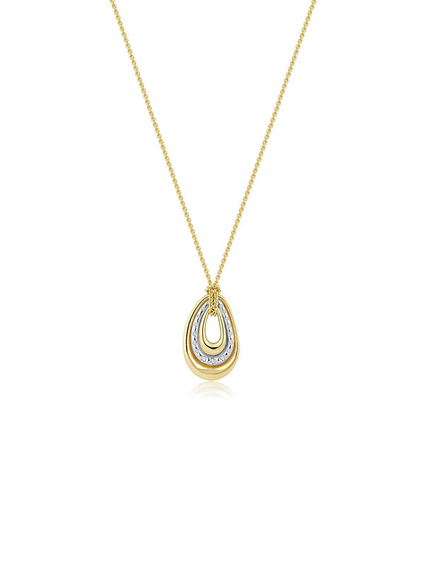 Volcan Necklace 18K Gold & Diamonds