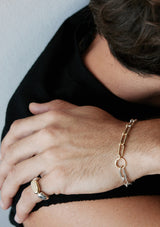 Entity Bracelet 18K Gold & Silver