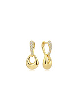 DROP EARRINGS GOLD AND DIAMOND