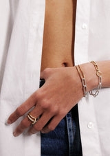 Entity Bracelet 18K Gold & Silver